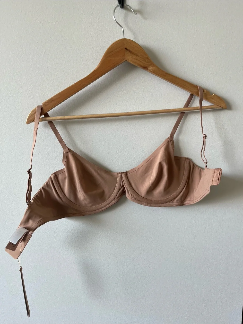 SKIMS Fits Everybody Unlined Demi Bra 34D NWT Sienna Color - Picture 5 of 9